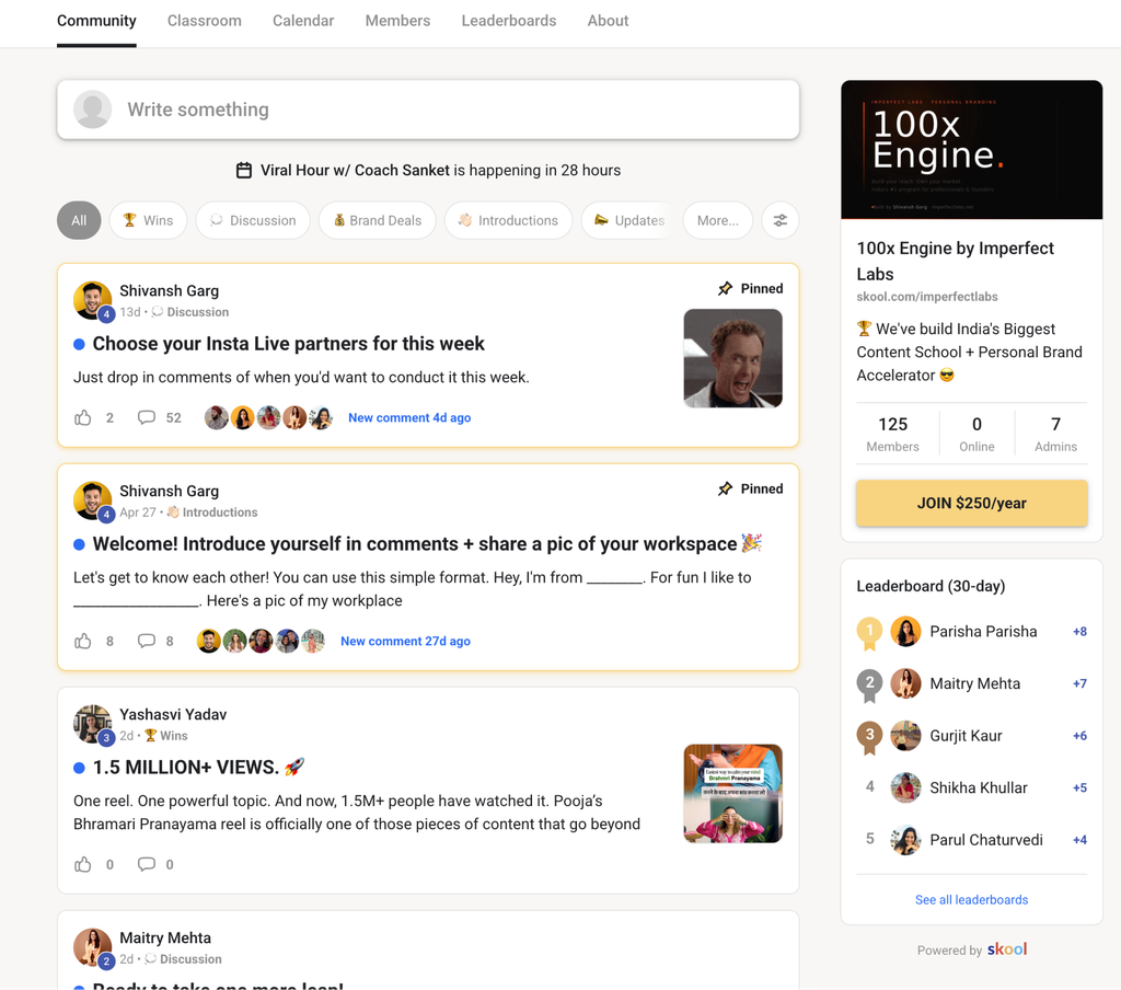 100x engine's skool
